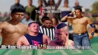Wrestling Nepal | Tag-Team Match | Koju/KingCobra VS Nuwakote Tiger/Worrier