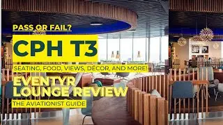 Eventyr Lounge T3 Copenhagen Kastrup Review | Is It Worth a Visit? #travel #lounge #aviation