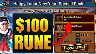 The $100 Will Rune for the Vanessa I will never pull in Summoners War