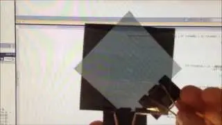 Classic three polarizers experiment