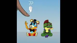 FREDDY and  MONTY - FNAF VS FINGER