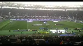 ITALY - FRANCE ANTHEMS (RUGBY) 15.03.2015