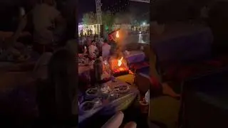 fire show desert safari Dubai #cambodia #desert #dubai #egyptian #fire #fireshow #sfari #فاير