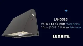 Luxrite - 60W Full Cutoff Wallpack