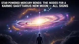 Star Powered Mercury Bends the Nodes for a Karmic Sagittarius New Moon ⭐ All Signs