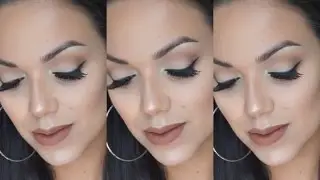 Simple Neutral Smokey Eye с палеткой Morphe 35N