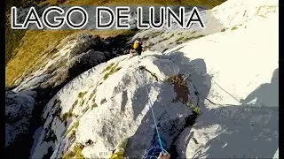 Lago de luna en Peñas del Prado (Escalada - Trad Climb)