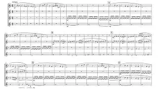 Saxophone Quartet No. 2 by Andrew Bennett