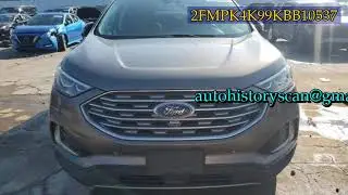 2FMPK4K99KBB10537 Ford Edge Titanium 2019 2019