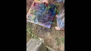 Colors of Love mixed media demo