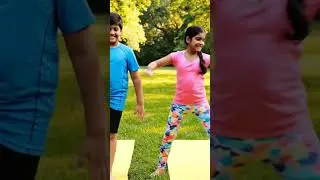 Chhote yogi in action! 🧘&zwj;♂️🧘&zwj;♀️ Kids yoga fun time!&rdquo; #babylove #yoga #kidsshorts #health