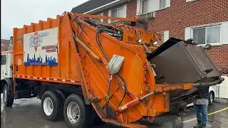 Garbage Truck Compilation- LRS & IRS Rear Loaders Around Oak Park + More