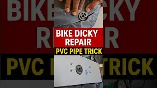 Apache 160cc Bike Dicky Repair | PVC Pipe Se Bike Dicky Kaise Jode | How to repair bike