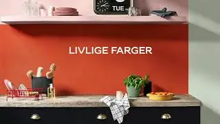 &Aring;rets farge Tranquil Dawn p&aring; kj&oslash;kkenet
