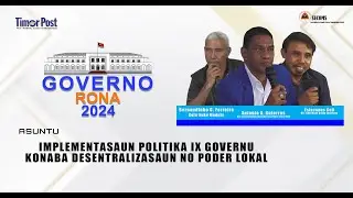 #GOVERNURONA - PROSESU IMPLEMENTASAUN DEZENTRALIZASAUN