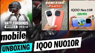 IQOO NUO10R bgmi game play 24 kild