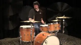 C&C Custom Player Date I Big Beat Drum Set 22/13/16 - Gold Glitter