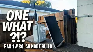 Build a 1W RAK 13302 Meshtastic Node with Solar Power ⚡