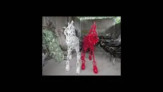 Produktideen / Inspirationen Exklusive Skulpturen aus Metall Einmalige Dekorationen Metall Art
