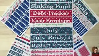 July Monthly Budget Kit & Planner Stickers are HERE! || Designs By Steffanie