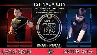 A. Raga VS C. Biado ▶ Semi-Final ▶ Race 11| Alternate Break ▶ 1st Naga City National Open 2022