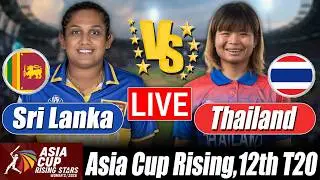 Sri Lanka Women vs Thailand Women 2026 Score | SLW-A vs THA-W Score 12th T20 Commentary & Analysis