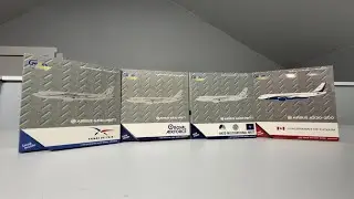 Распаковка четырех новых военных моделей! | Спасибо за 1000 подписчиков! | 1:400 «Что внутри коро...