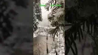 No Copyright amazing Snow footage4K(Copyright Free Cinematic Snow background)Snow Slurry footage Hit