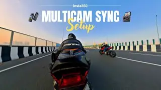 Syncing Multicam with Insta360 Ace Pro 2 and X4 for PERFECT Video and Pure Exhaust Sound on Zx6R?