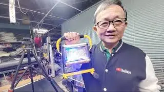 LED手提工作照明燈 18650款 維護容易 露營 工程施工 超好用 /愛迪先生