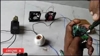 W1209 temperature controller wiring connection / inkubater / in tamil