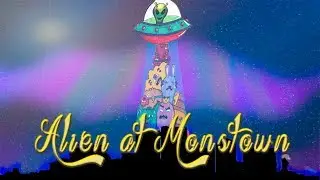 Speed Drawing - Alien at Monstown