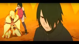 Naruto and Sasuke Fight Shin Uchiha To Save Sarada - Sakura Gets Captured - Kurama Scolds Naruto