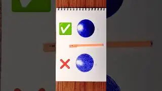 Right and Wrong Shading Techniques Use Ballpen