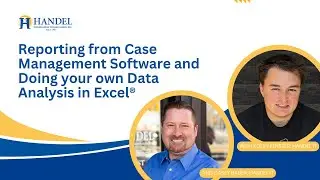 Reporting from Case Management Software and Doing your own Data Analysis in Excel&reg;