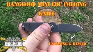 Banggood Mini EDC Folding Knife - Unboxing & Review