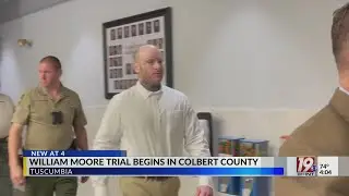 William Moore Trial Begins In Colbert County | October 20, 2025 | News 19 at 4 p.m.