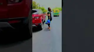 girl driving range rover ll Whatsapp status
