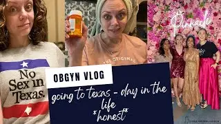 OBGYN day in the life VLOG - talking abortion, Texas, mental health AND MORE