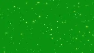 Star particles green screen effect #star #particles #greenscreen