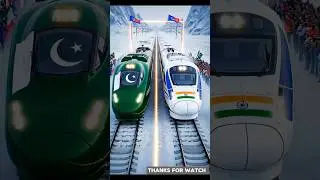 🇮🇳 Indian Train vs 🇵🇰 Pakistani Train ❄️ Ultimate Speed Test! #ai #shorts #indiavspakistan #train