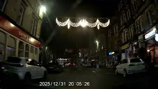 31.12.2025 | Careless Driver Not Checking Mirrors | Maxwell Place, Stirling | #Dashcam #Stirling