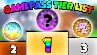 👑 *BEST* GAMEPASS TIER LIST IN TAPPING LEGENDS FINAL
