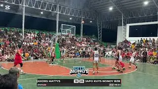 Highlights Play Axors Mattys vs. Japo Kuys Nonoy Bzb#ballislifeph #basketballtournament #highlights
