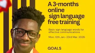 Free Basic Sign language Class