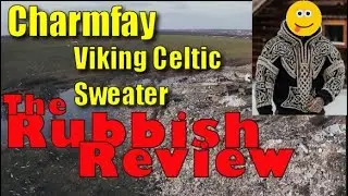 Charmfay Men's Viking Celtic Pattern Art Cozy Hooded Sweater - The Rubbish Review S3E5