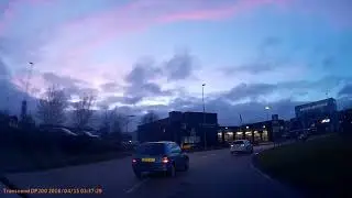 Firestation roundabout - LY54 VHT driving like a loon