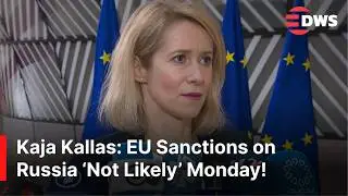 EU DIVIDED: Kaja Kallas Warns Russian Sanctions Unlikely on Monday | Ukraine Crisis Update | AC1Z
