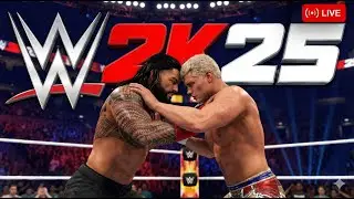 🔥WWE 2K25 IS LIVE – EPIC MATCHES & CRAZY FINISHERS! 💥
