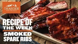 Smoked Pork Spare Ribs Recipe | Traeger Ribs